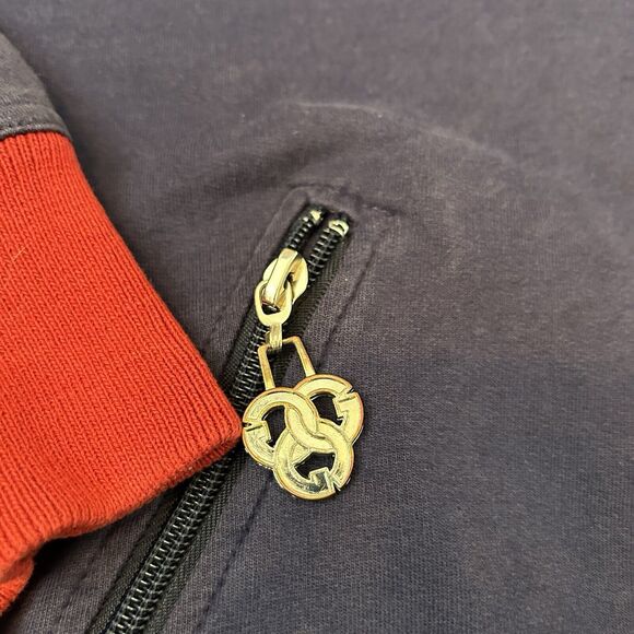 VTG Y2k Gino Green Global Embroidered Full Zip Hoodie Jacket Sz XL RARE 999 JNCO - Picture 6 of 13